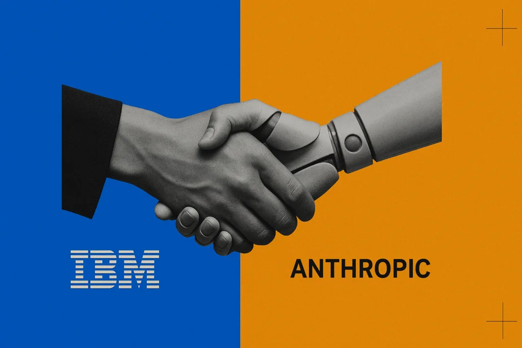 همکاری آنتروپیک و ibm