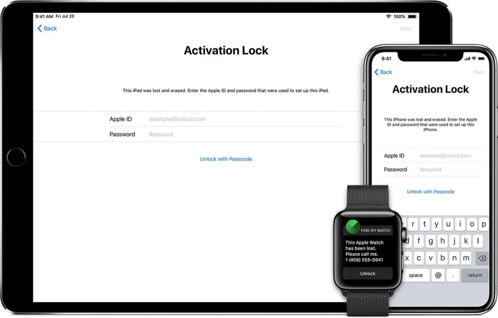 Activation lock یا قفل فعالسازی دستگاههای اپلی