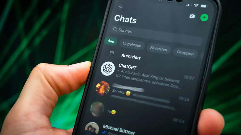 واتساپ ChatGPT